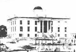 Texas State Capital Burns in 1881