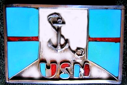 Photo of Native American Indian Silver and Turquoise Watch Band