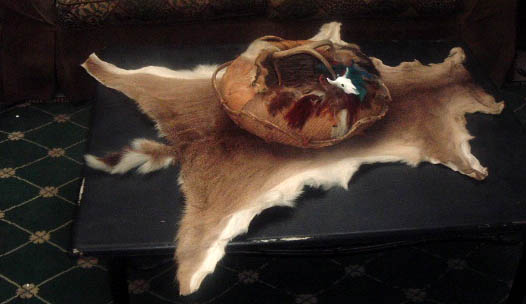 Photo of some of Candys many soutwest products in her Calvert shop