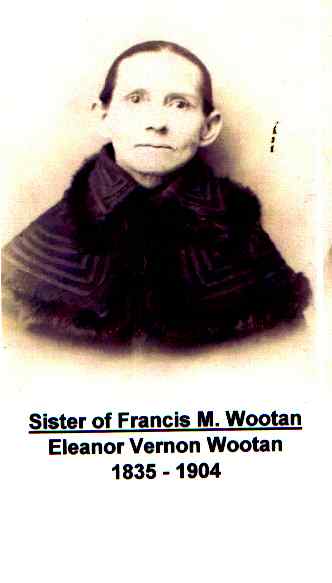 Photo of early day resident of Wootan Wells